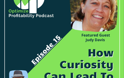 Episode 15 – How Curiosity Can Lead To Success – Optimize Profitability Podcast with Judy Davis