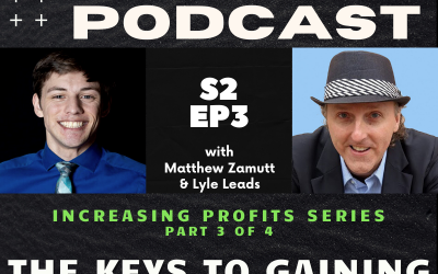Episode 23 – How To Increase Customer Spend – Optimize Profitability Podcast with Lyle Leads