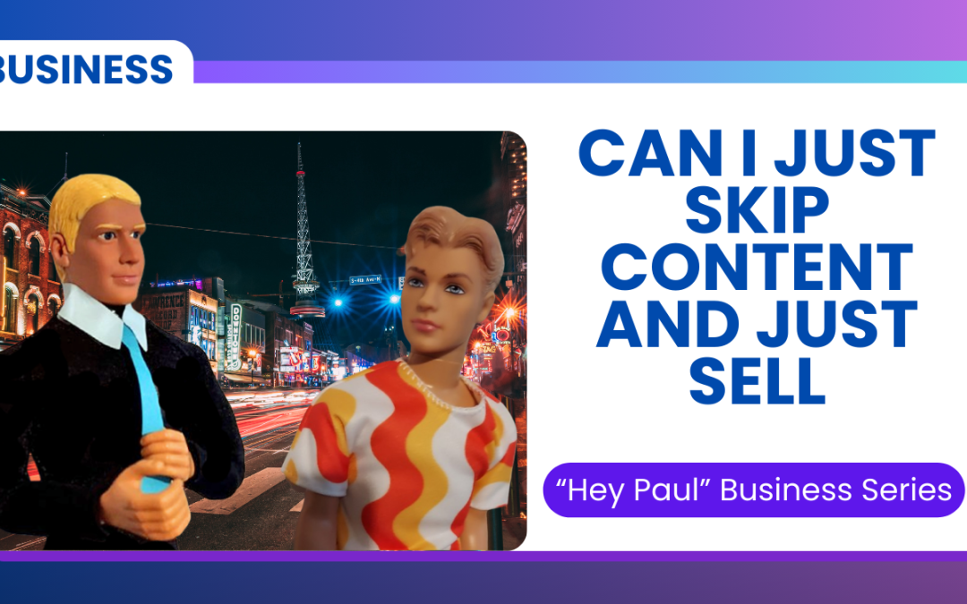 Why Skipping Content Kills Sales: Super Short Business Trainings